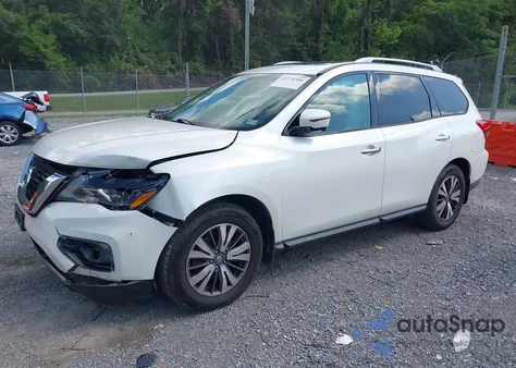 2017 Nissan Pathfinder Sl from USA, damaged, VIN 5N1DR2MM8HC600965